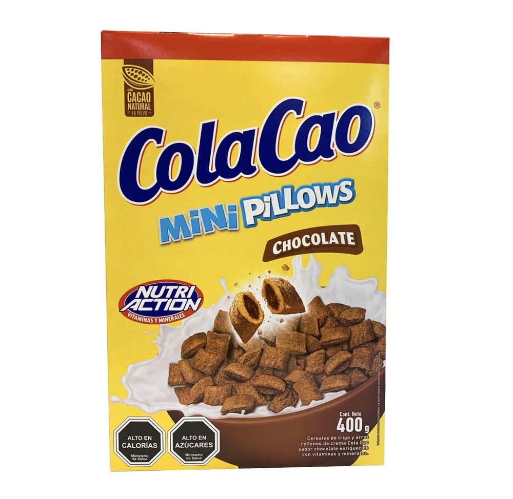 CEREAL COLA CAO MINI PILLOWS CHOC. 440GR          